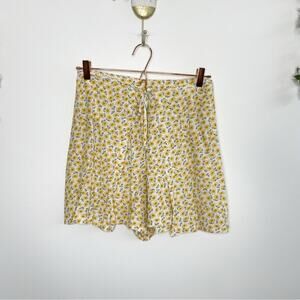 EXPRESS 90s Vintage Sunflower Daisy Print Skort Size 6